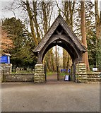 SO0429 : Lychgate Entrance to the Cathedral Church by David Dixon