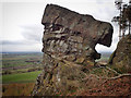 SE4594 : Hanging Stone, Thimbleby Bank by Mick Garratt