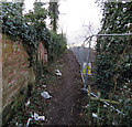 Footpath from Ankle Hill to Dalby Road