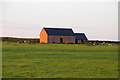 SP7491 : Buildings in a field by Andrew Tatlow