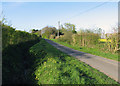 Tindon End Road towards Great Sampford