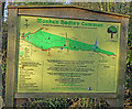 TQ2796 : Monken Hadley Common notice board by Andrew Tatlow