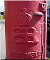 Cypher, Edward VIII postbox on Bramley Road, Southgate