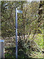 TL1513 : Green Lane Byway sign by Geographer