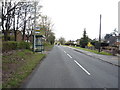 Bus stop and shelter on Hertford Road