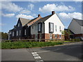 Modern housing off Hertford Road