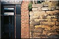 Boundary marker on Brunswick Street