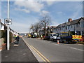 Demolishing the trees, Caerphilly Rd, Cardiff