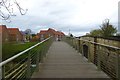 Pedestrian and cycle bridge