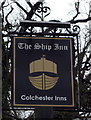 Sign for the Ship Inn, South Walsham