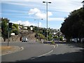 The A379 entering Teignmouth