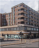 TQ2684 : Balconies, St John's Court, Finchley Road by Jim Osley