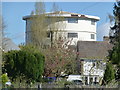 Converted water tower off North Pole Road