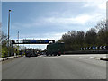 TL2200 : A1(M) at the junction with the M25 London Orbital Motorway by Geographer