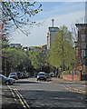 A spring morning in Dryden Street