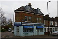 Estate agent at the corner of Parish Lane