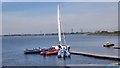 Queen Mary Reservoir - Sailing Club Boats