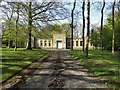 Former waterworks building on Bolsover Moor