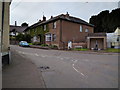 Parsonage Street meets Cullompton Hill in Bradninch