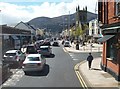 The A2 (Main Street), Newcastle, at its junction with Bryansford Avenue