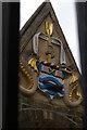 TQ3570 : Coat of arms on the Watermen's almshouses, Penge by Christopher Hilton