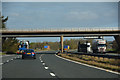 NY4257 : City of Carlisle : The M6 Motorway by Lewis Clarke