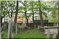 View of graves in Bunhill Fields #3