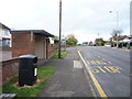 Bus stop and shelter on Ormesby Road, Caister-on-Sea