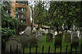 View of graves in Bunhill Fields #15