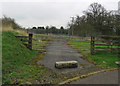 Gateway to former course of Paudy Lane to Six Hills