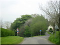SO9156 : Netherwood Lane Crowle Green Road Signs by Roy Hughes