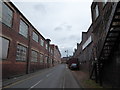 Looking north-eastwards up Morpeth Road