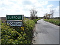 Entering Suffolk