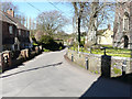 The road past the church