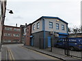 Approaching the junction of Morpeth and Uttoxeter Road