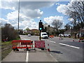 Roadworks on the A12, Foxburrow Hill