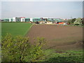 View from a Newcastle-Edinburgh train - Quorum Business Park