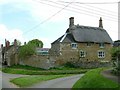 SK8900 : Thatch Farmhouse, Spring Lane, Glaston by Alan Murray-Rust