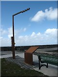 M2208 : The Wild Atlantic Way marker at Ballyvaughan Pier by David Purchase