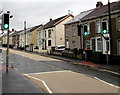 Pelican crossing at the NE edge of Ystradgynlais