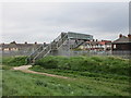 Footbridge over the railway