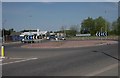 Roundabout on Glasgow Road