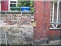 Boundary marker on Cliff Street