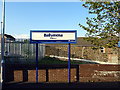 Ballymena Station sign