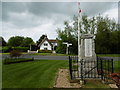 The setting of Henham War Memorial