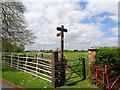 Footpath from Martin Hussingtree to Acorn Farm