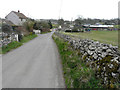 Looking south-southeast towards Priddy