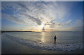 J5282 : Sunset, Ballyholme Beach by Rossographer