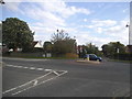 Mill Lane at the junction of Maidenhead Road