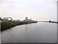 Manchester Ship Canal, Industrial Scene at Runcorn